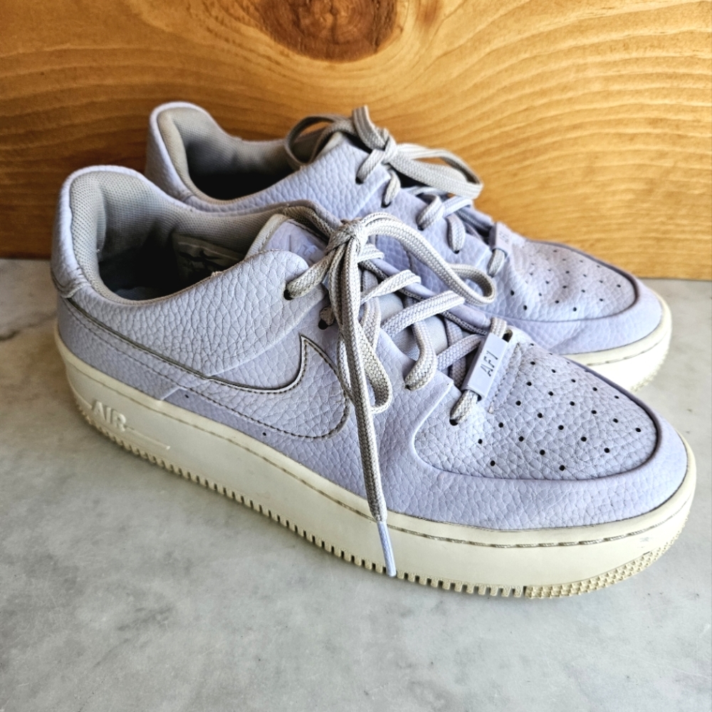 Nike lavender women's platform AF1 💜 size 7.5